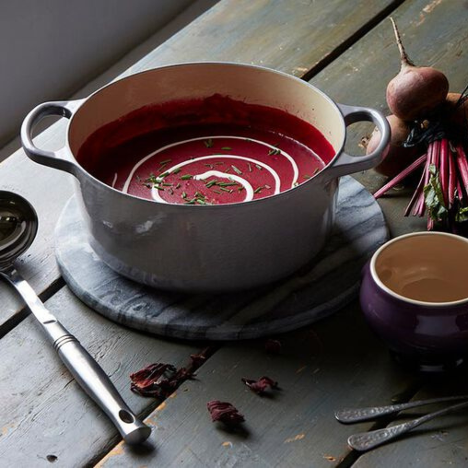 Panela Le Creuset Redonda Signature Flint 12L 34cm