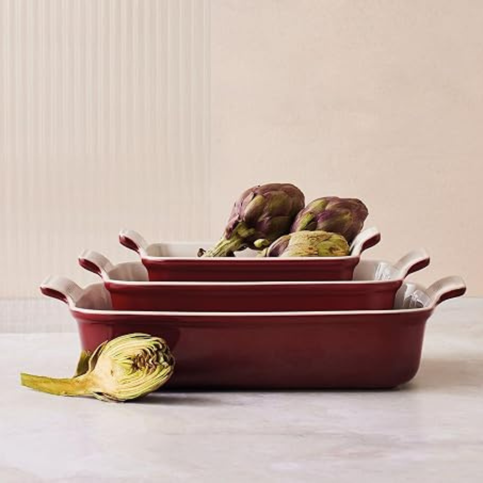 Travessa Retangular Cerâmica Heritage Rhone 19cm Le Creuset