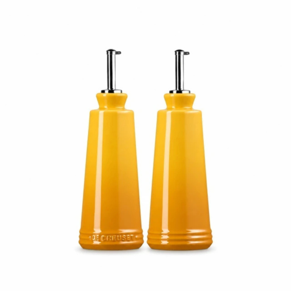 Kit com Porta Azeite e Vinagre Cerâmica Nectar 300ml Le Creuset