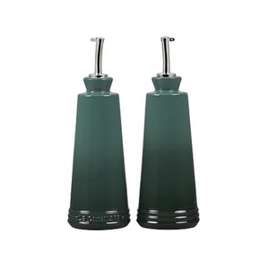 Kit com Porta Azeite e Vinagre Cerâmica Artchaut 300ml Le Creuset