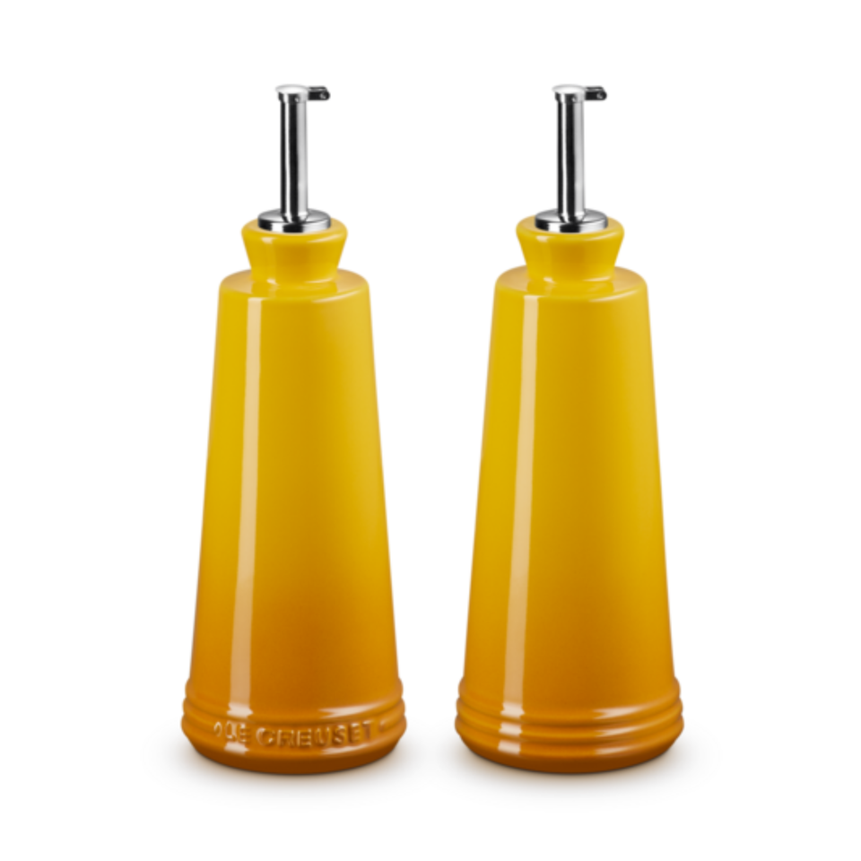 Kit com Porta Azeite e Vinagre Cerâmica Nectar 300ml Le Creuset