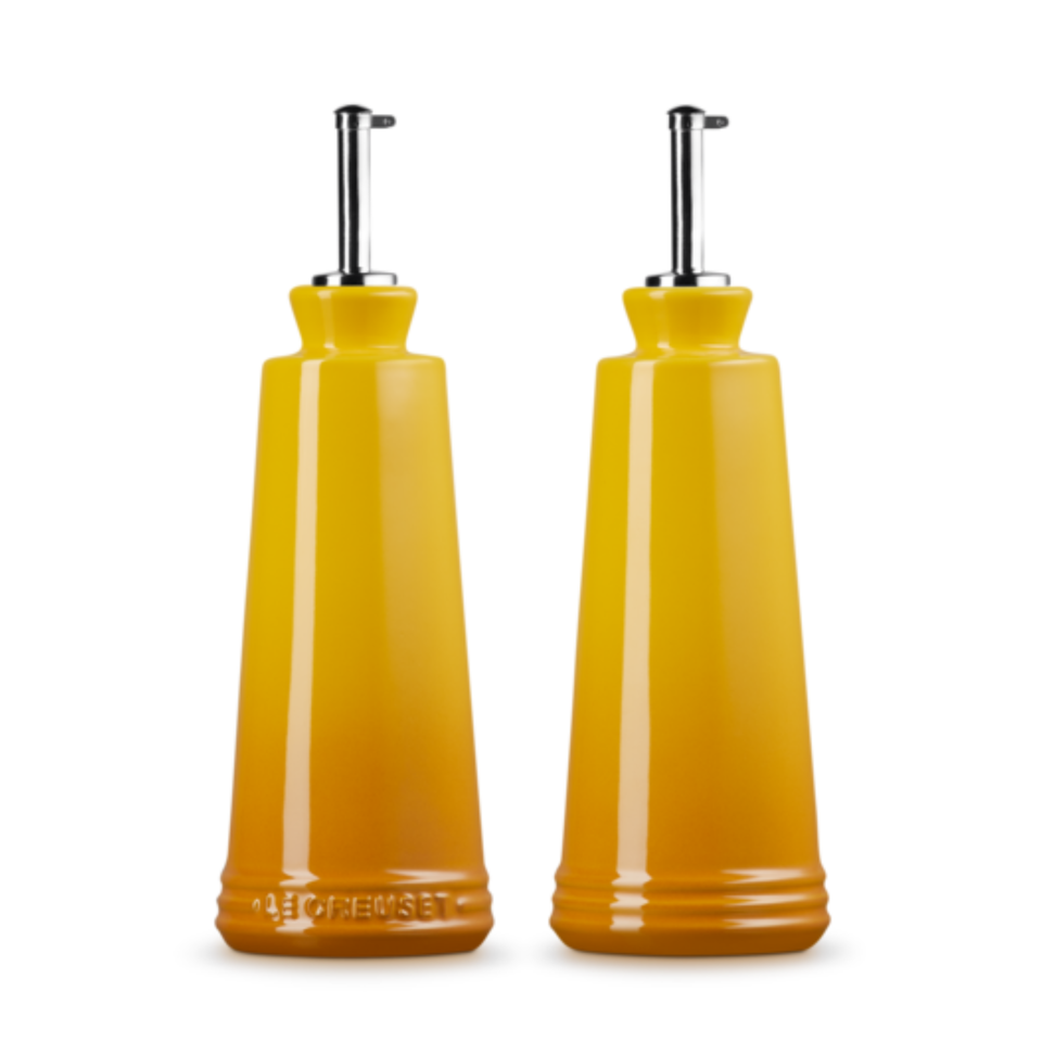 Kit com Porta Azeite e Vinagre Cerâmica Nectar 300ml Le Creuset