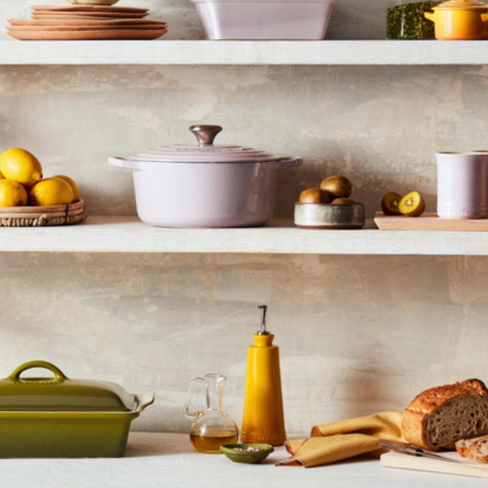 Kit com Porta Azeite e Vinagre Cerâmica Nectar 300ml Le Creuset
