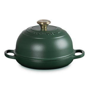 Panela Le Creuset para Pão Signature Foret com Pegador Dourado 24cm