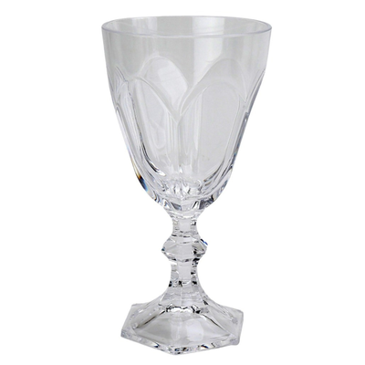 Taça Acrílico Sextavada Transparente 350ml