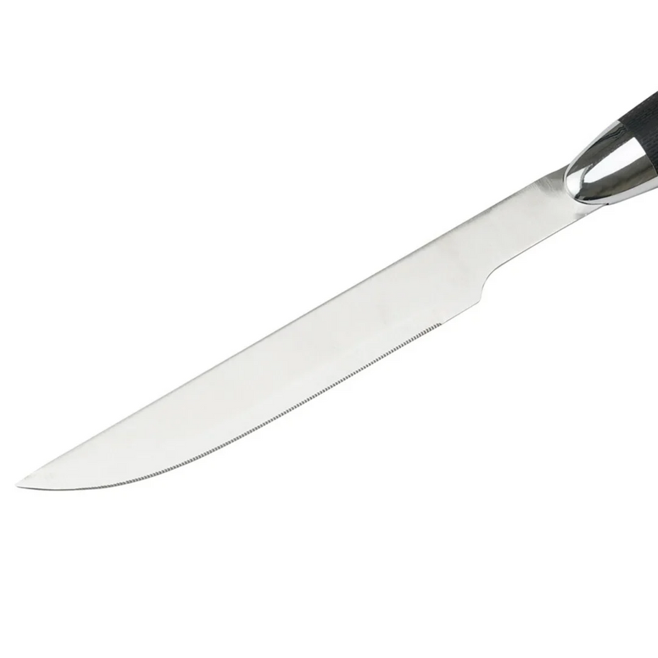 Faca para Churrasco Beef Club em Aço Inox com Cabo em Plástico Fracalanza