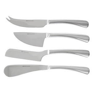 Conjunto 4 Facas para Queijo Lorraine Aço Inox Fracalanza