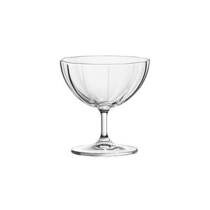 Jogo 3 Taças para Sobremesa Cristal Bohemia Blommé Transparente 220ml