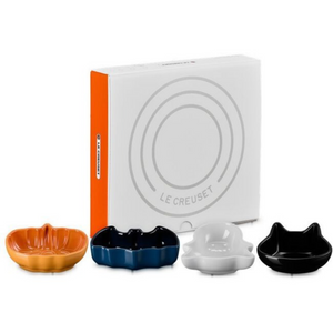 PRÉ-VENDA: Kit 4 Mini Pratos Cerâmica Halloween Le Creuset