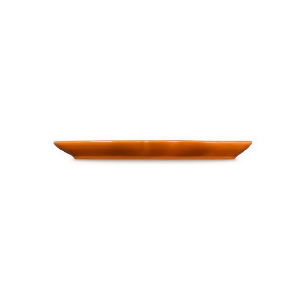 PRÉ-VENDA: Prato Abóbora Cerâmica 25cm Laranja Le Creuset