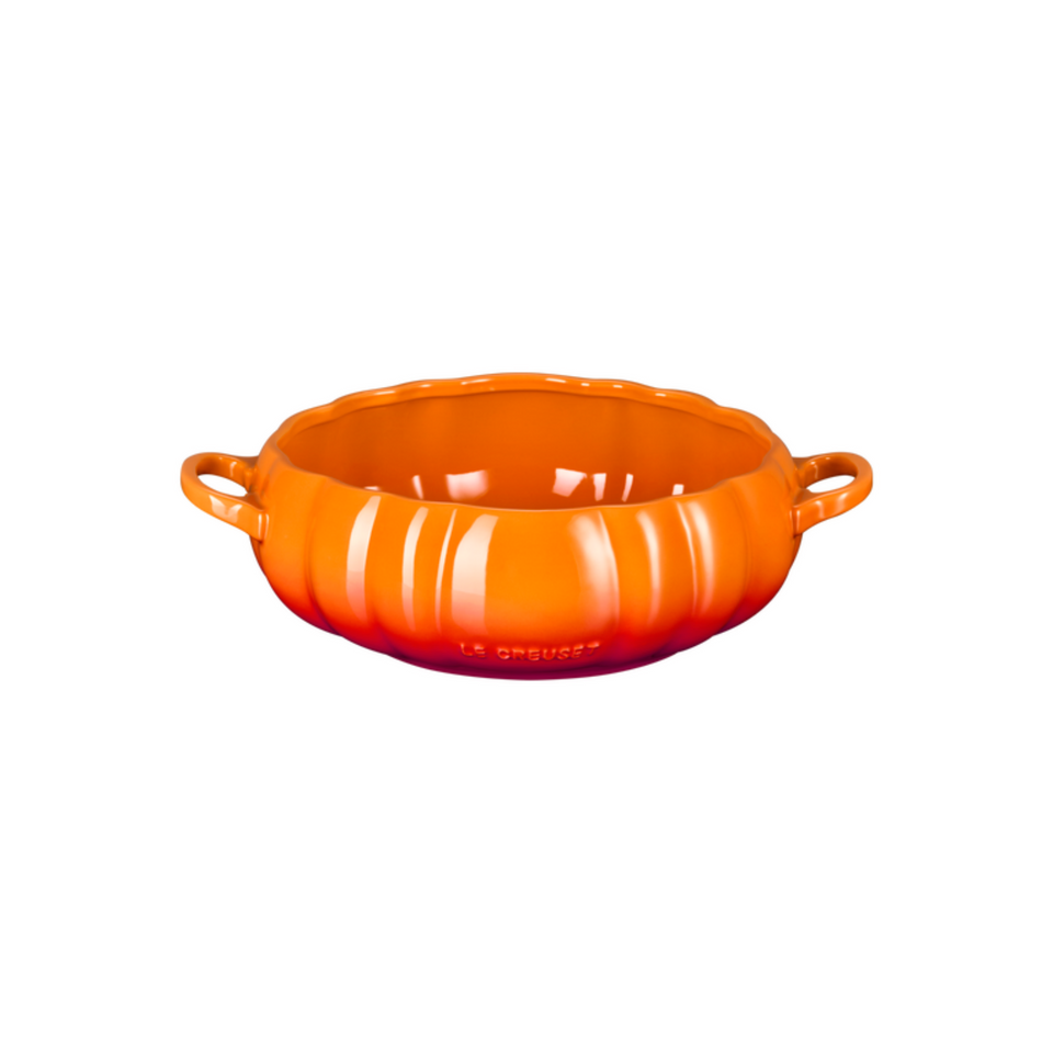 PRÉ-VENDA: Bowl para Servir Abóbora Cerâmica Laranja 3L Le Creuset
