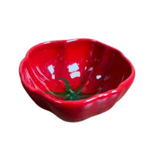 Jogo 6 Bowls Cerâmica Tomate 400ml Scalla