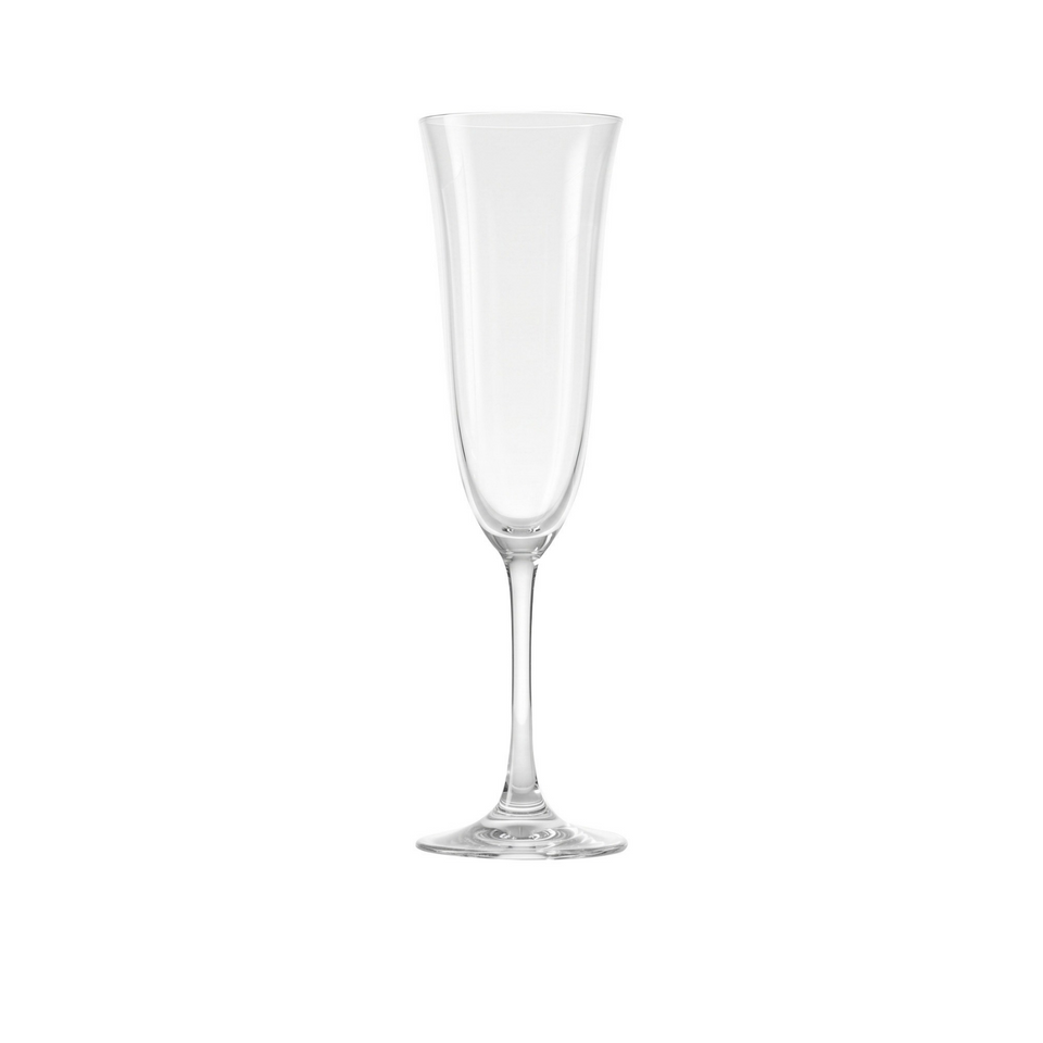 Jogo 6 Taças para Champanhe em Cristal Bohemia Eva 190ml