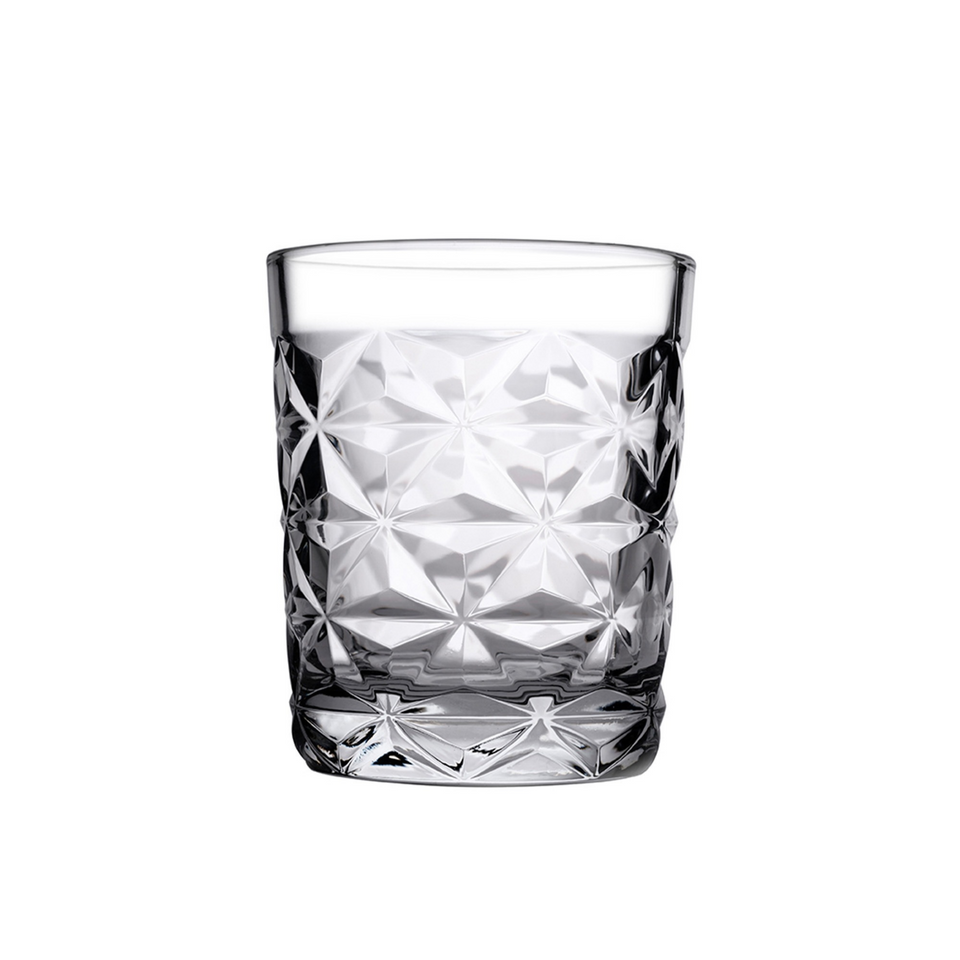 Jogo 4 Copos para Whisky em Vidro Estrella 360ml Pasabahçe