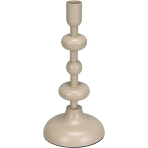 Castiçal Metal Marfim 22cm Home&Co