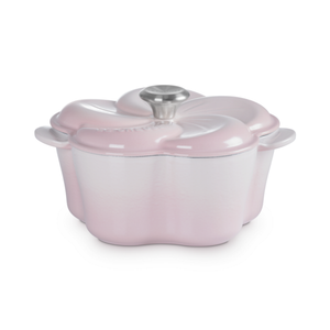 Panela Floral Tradition Shell Pink 2L 20cm Le Creuset