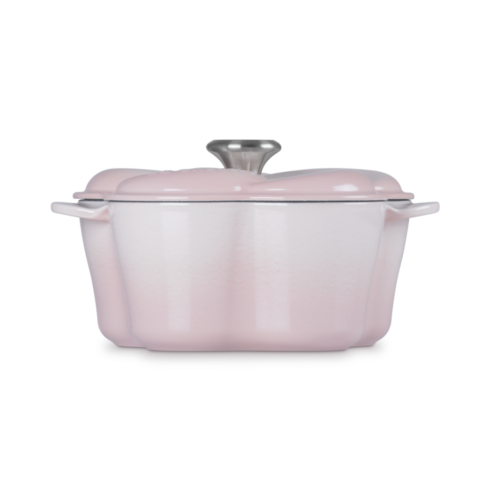 Panela Floral Tradition Shell Pink 2L 20cm Le Creuset