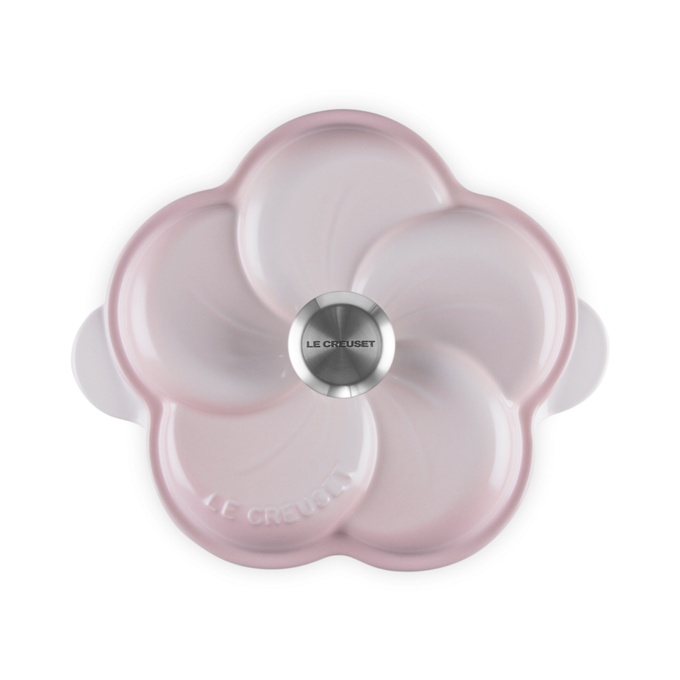 Panela Floral Tradition Shell Pink 2L 20cm Le Creuset