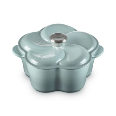 Panela Floral Tradition Sea Salt 2L 20cm Le Creuset