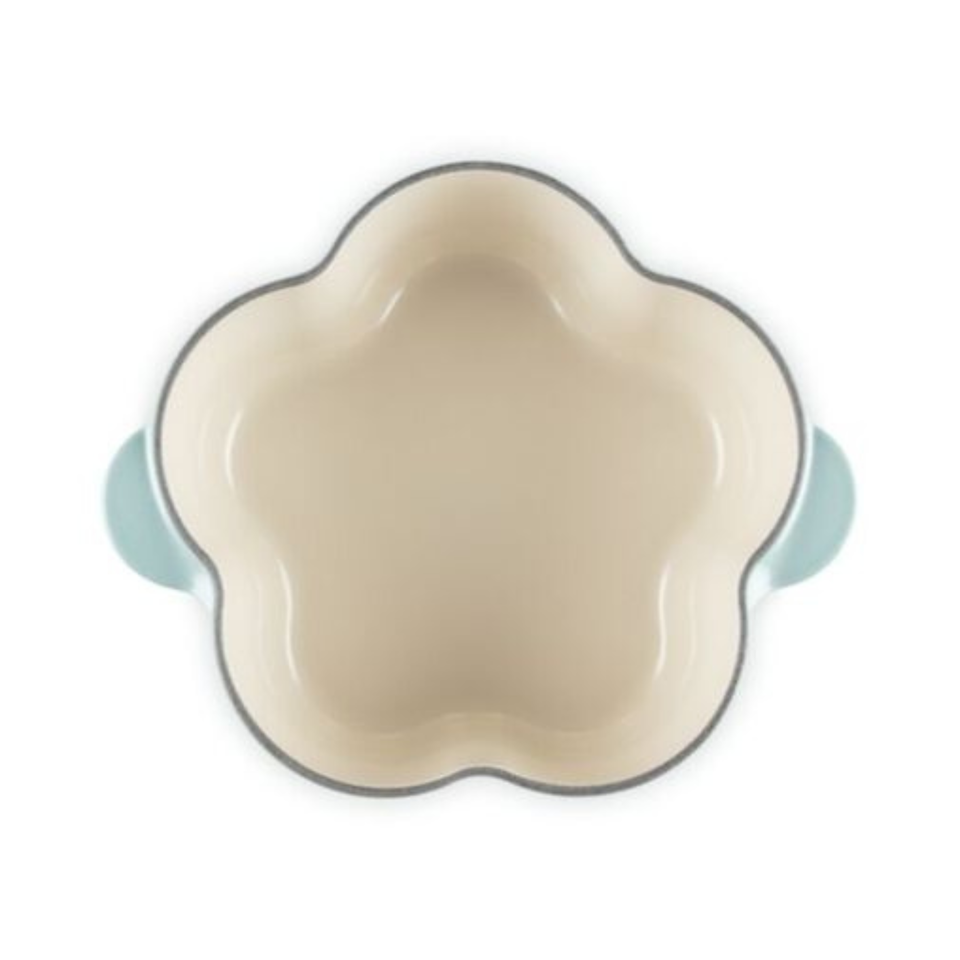 Panela Floral Tradition Sea Salt 2L 20cm Le Creuset
