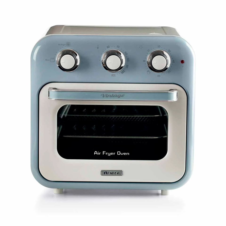 Fritadeira Air Fryer Vintage Azul 220V 1200W Ariete