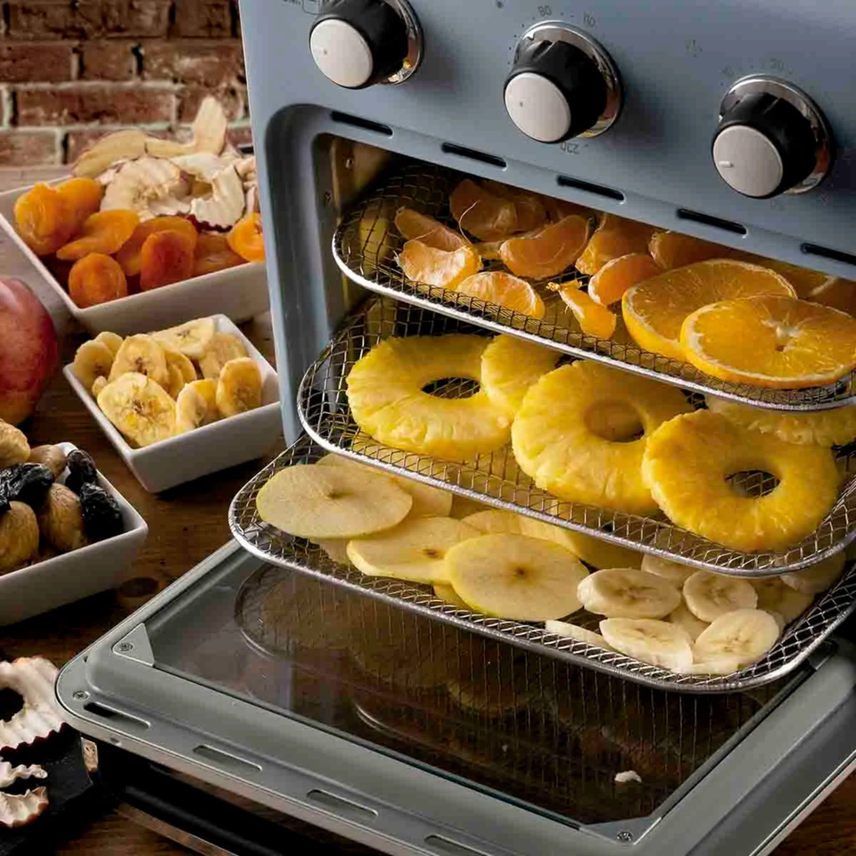 Fritadeira Air Fryer Vintage Azul 220V 1200W Ariete