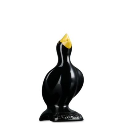 Pie Bird para Torta Cerâmica Black Onyx 8,3cm Le Creuset