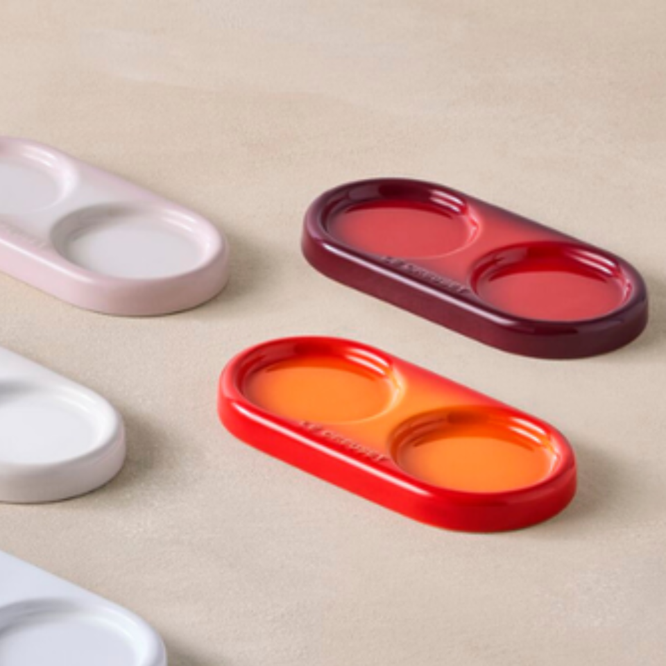 Bandeja para Moedores Cerâmica Vermelha 18cm Le Creuset