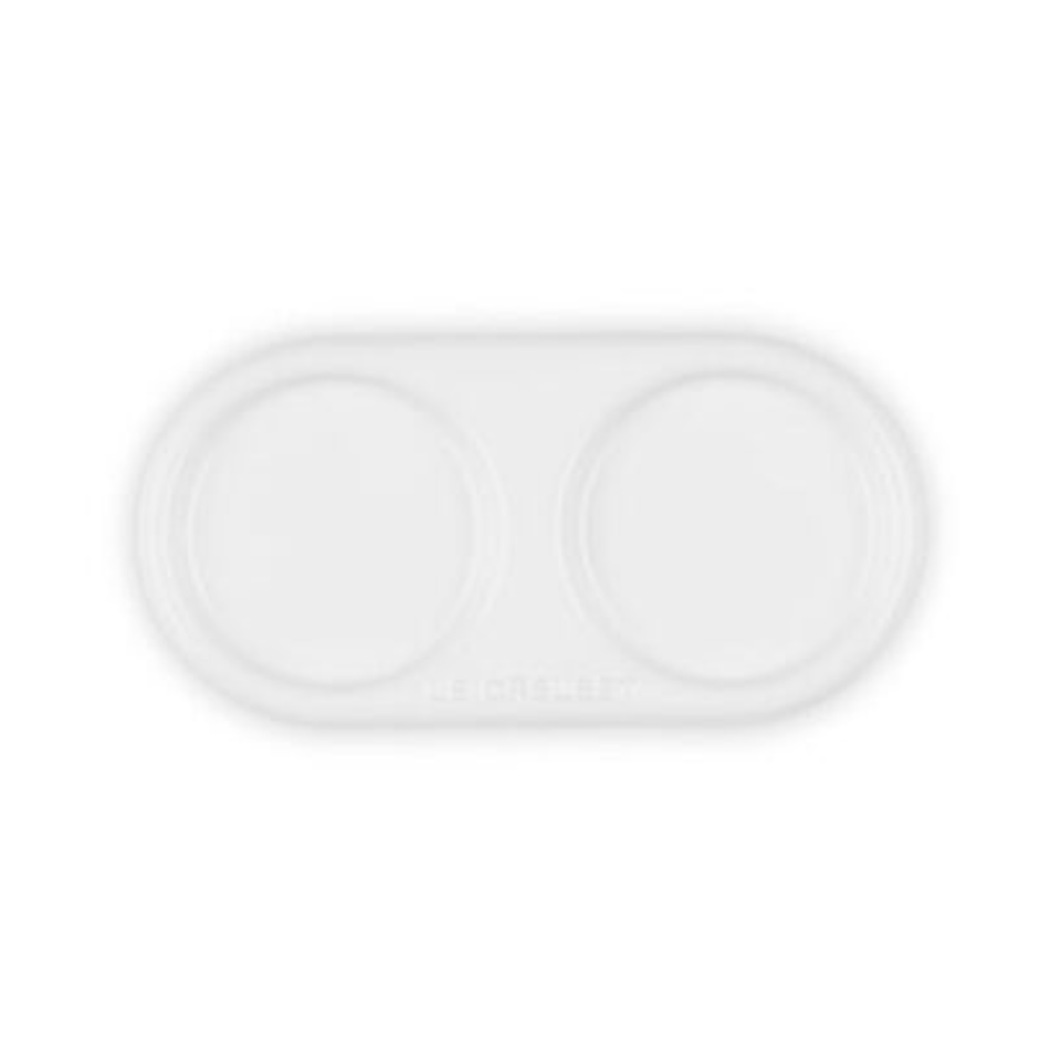 Bandeja para Moedores Cerâmica Branca 18cm Le Creuset