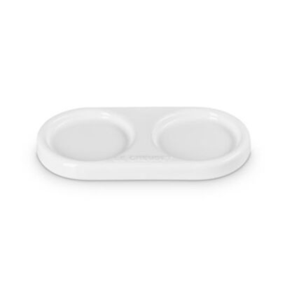 Bandeja para Moedores Cerâmica Branca 18cm Le Creuset