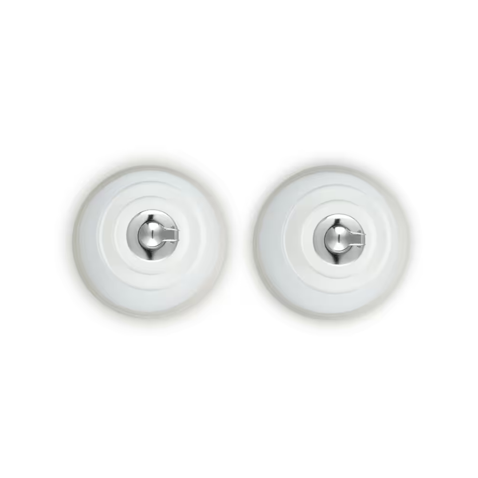 Kit com Porta Azeite e Vinagre Cerâmica Meringue 300ml Le Creuset