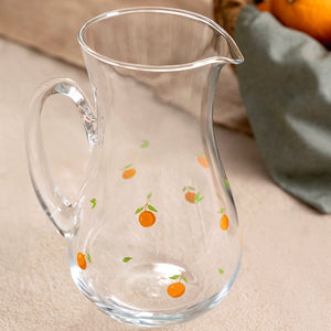 Jarra Real em Cristal Ecológico 1,2L Laranja