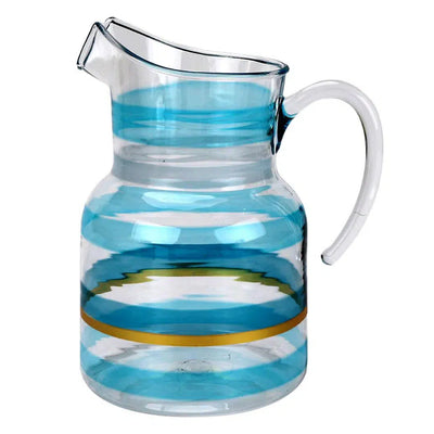 Jarra Acrílico Detalhes Degradê Azul 2,8L