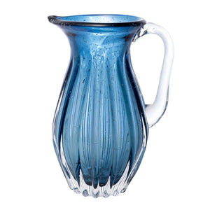 Jarra de Vidro Italy Murano Azul 800ml