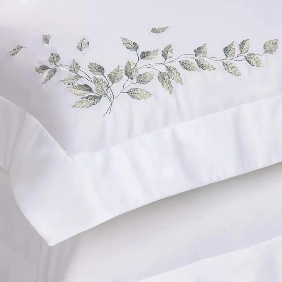 Jogo 2 Fronhas Botticelli 300 Fios Cetim 100% Algodão Egípcio Trussardi