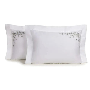 Jogo 2 Fronhas Botticelli 300 Fios Cetim 100% Algodão Egípcio Trussardi