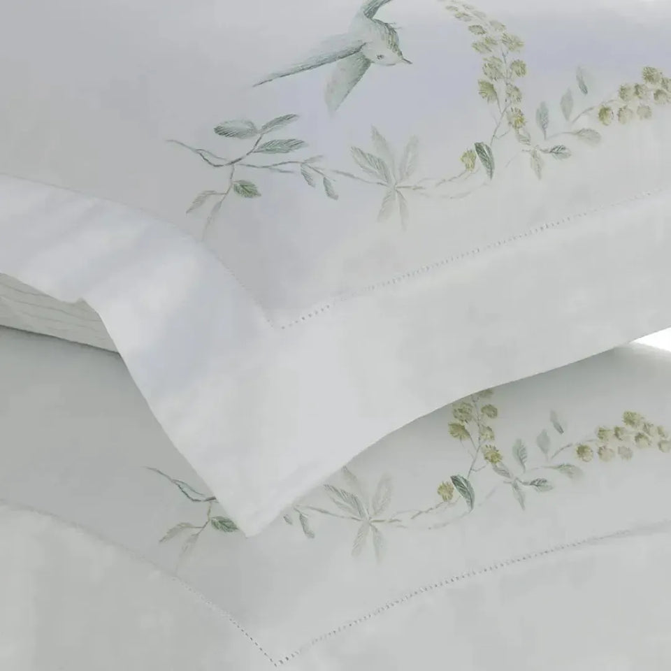 Jogo 2 Fronhas Isola Bella 300 Fios 100% Bambu 50x70cm Trussardi