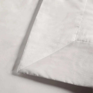 Jogo 2 Super Porta Travesseiros Dianna 300 Fios Cetim 100% Algodão Egípcio Branco 50x90cm Trussardi