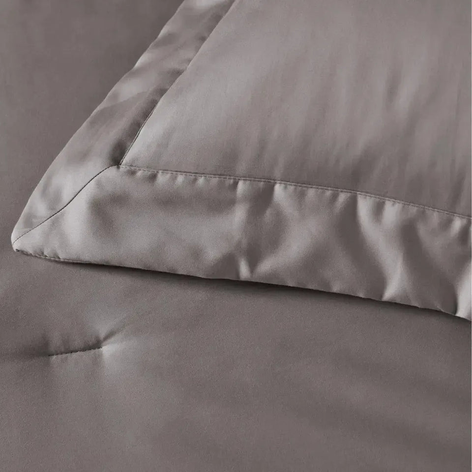 Jogo 2 Super Porta Travesseiros Dianna 300 Fios Cetim 100% Algodão Egípcio Marmo 50x90cm Trussardi