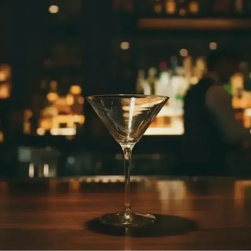 Jogo 2 Taças Mozart em Puro Cristal para Dry Martini 190ml