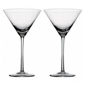 Jogo 2 Taças Mozart em Puro Cristal para Dry Martini 190ml