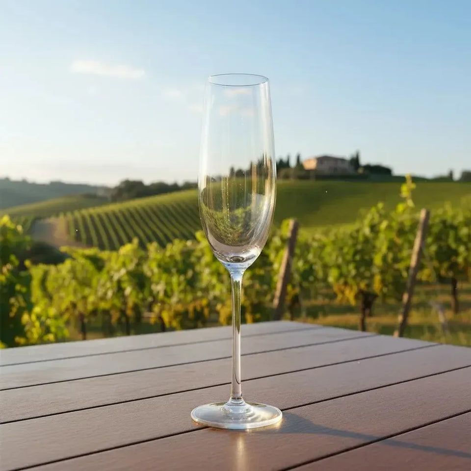 Jogo 2 Taças Mozart em Puro Cristal para Espumante 235ml