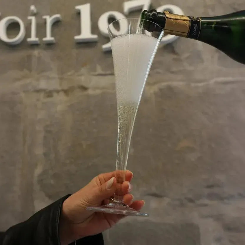 Jogo 2 Taças Mozart em Puro Cristal para Espumante Roitter 230ml