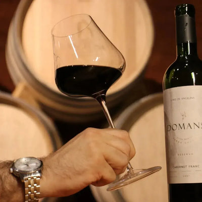 Jogo 2 Taças Mozart em Puro Cristal para Vinho Tinto Grand Blend 900ml