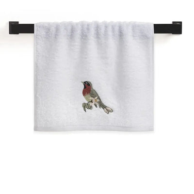 Jogo 2 Toalhas Lavabo Arancia Branco Trussardi