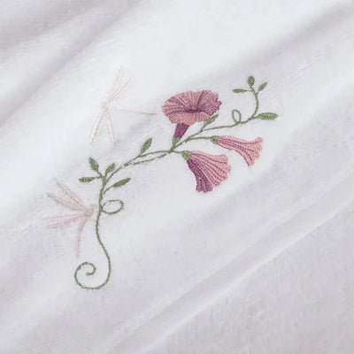 Jogo 2 Toalhas Lavabo Petunia Branco Trussardi