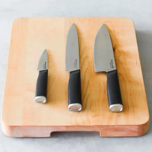 Jogo 3 Facas em Aço Japonês com Capa Protetora KitchenAid