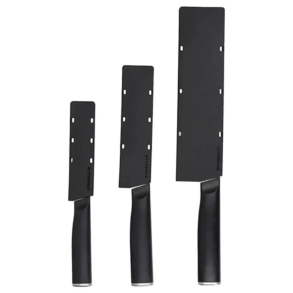 Jogo 3 Facas em Aço Japonês com Capa Protetora KitchenAid