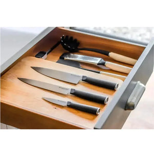 Jogo 3 Facas em Aço Japonês com Capa Protetora KitchenAid