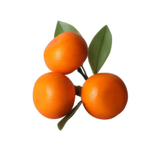 Jogo 4 Anéis para Guardanapos Laranja Tuut